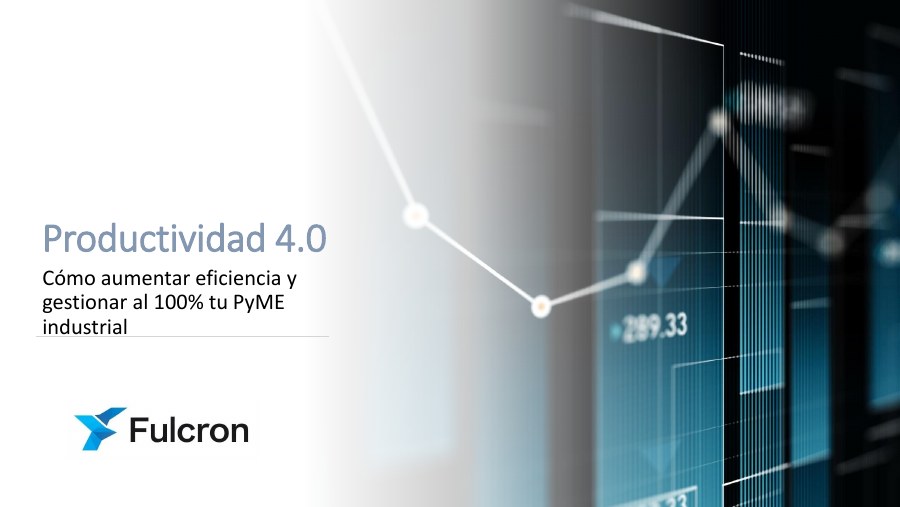 Portada Productividad 4.0
